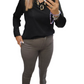 Jeans Donna in Caldo Cotone Fustagno Elasticizzato e Vellutato al Tatto