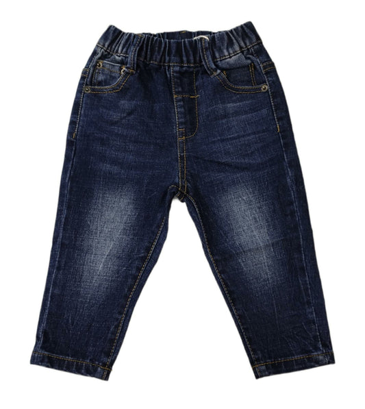 Dark Denim Stretch Jeans for Boys 12-36 Months