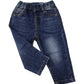 Dark Denim Stretch Jeans for Boys 12-36 Months