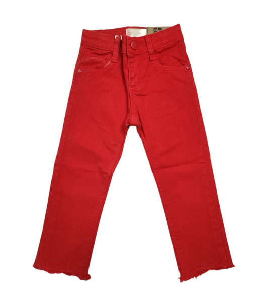 Colored Cotton Jeans for Baby Girl 6-36 Months