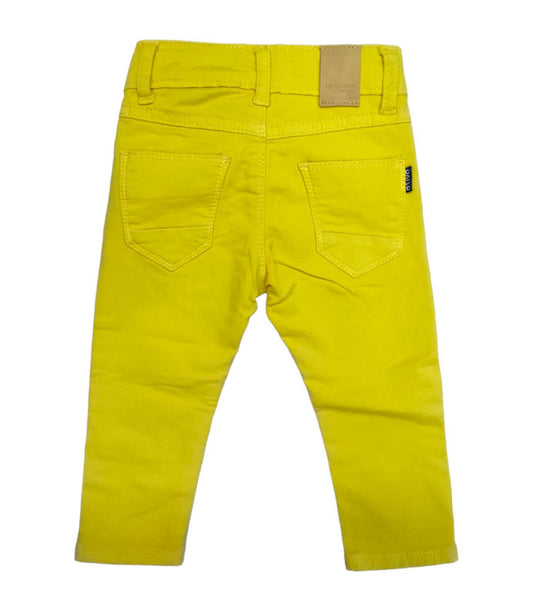Pantalone Jeans Cinque Tasche in Cotone Colorato Primaverile Bambino 6-36 Mesi