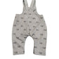 Salopette Invernale con T-shirt Felpata Neonato Bimbo 3-24 Mesi