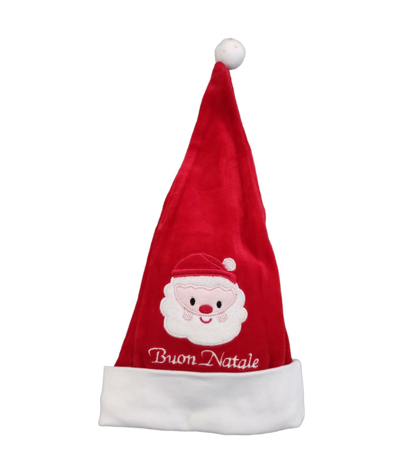 Set Cappello e Babbucce Natale Neonato Neonata