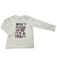 T-shirt Invernale Don't Grow Up Bimbo It's a Trap 6-36 Mesi