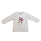T-shirt in Cotone Manica Lunga con Stampa Lollitop Bambina 12-36 Mesi